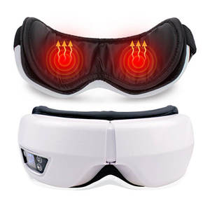 Masseur oculaire pliable de type C à succès avec compresse chaude et vibrations, <span class=keywords><strong>masque</strong></span> de relaxation pour les <span class=keywords><strong>yeux</strong></span>, masseur électrique pour le soin des <span class=keywords><strong>yeux</strong></span>, idéal pour les cadeaux - Product Image 2