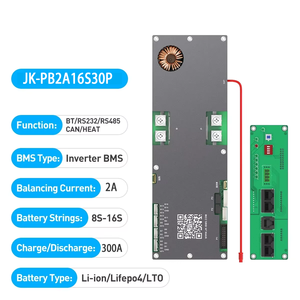 JIKONG BMS Battery Management System Inverter BMS 8-16S 24V 48V BMS Lifepo4 100A/150A/200A/300A With BT - Product Image 2
