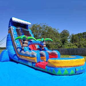 Château Gonflable Commercial avec Toboggan et Aire de Saut pour Enfants - Offre Spéciale - Product Image 2