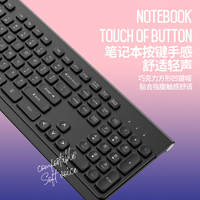 Nouvel ensemble clavier et souris sans fil 2,4 GHz ultra-mince, silencieux, portable, professionnel, rétroéclairé par LED, étanche, en ABS, 104 touches, modèle FV-W306