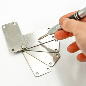 Monedero Criptográfico de Metal Mecanizado por CNC Personalizado, Almacenamiento de Semillas Criptográficas, Monedero Criptográfico para Hardware de Encriptación, Respaldo de Monedero Frío - Product Image 3