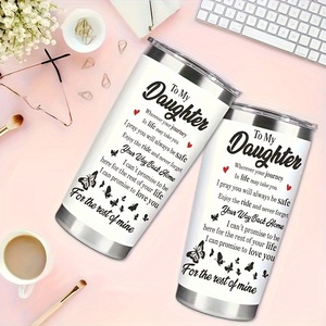 Botella de <span class=keywords><strong>Agua</strong></span> Aislada de Acero Inoxidable para Mi Hija, con Diseño a Prueba de Fugas y Materiales Libres de BPA, Perfecta como Regalo de Cumpleaños - Product Image 1