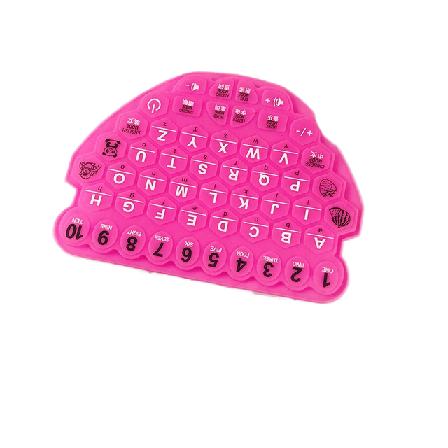 KY Customized Silicone Rubber Numeric Keypad for Remote Control Learning Notebook Toy PCB Assembly OEM Manufacturer