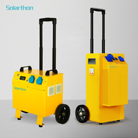 Station d'alimentation portable Solarthon 3000W avec onduleur pour voitures électriques, charge par panneau solaire, onde sinusoïdale pure, batterie LiFePO4