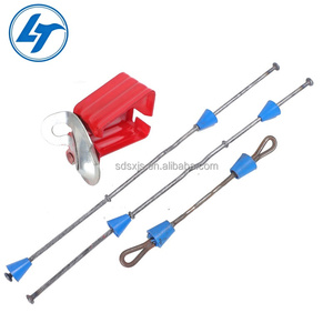 Fixations pour coffrage en panneaux stratifiés en acier galvanisé, attaches rapides, fixations de type C renforcées pour charges lourdes, murales - Product Image 6