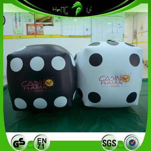<span class=keywords><strong>Géant</strong></span> cube de dés <span class=keywords><strong>gonflable</strong></span> en PVC, modèle publicitaire, dés gonflables personnalisés avec impression pour fêtes et décoration - Product Image 4