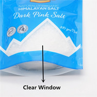 Sachets d'emballage pour sel debout, sachets d'emballage pour assaisonnement, sachets d'emballage pour épices, sachets d'emballage pour aliments en plastique personnalisés pour le sel