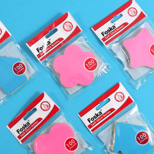 Foska all'ingrosso addensato 75G senza spurgo Super carino colore attraente forte adesivo cancelleria appiccicoso blocco note Set per ufficio - Product Image 6