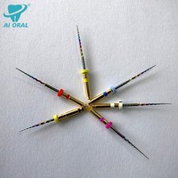 Ai-Oral Limas Rotatorias Endodónticas Eléctricas de Niti Activadas por Calor, Arcoíris, para Endodoncia