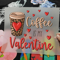 Designs populaires de transfert DTF pour la Saint-Valentin : autocollants thermocollants DTF pour t-shirts, faciles à appliquer