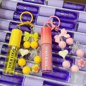 Aceite Labial con Logotipo Personalizado y Llavero, Cosmético Portátil Vegano, <span class=keywords><strong>Cruelty</strong></span> <span class=keywords><strong>Free</strong></span>, Resistente al Agua, con Cambio <span class=keywords><strong>de</strong></span> Color, Hidratante y con Tinte - Product Image 2