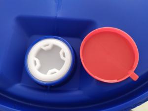 Fournisseur de la Chine Plastique HDPE 55 gallons 210 <span class=keywords><strong>litres</strong></span> Tambour d'eau à tête fermée avec couvercle - Product Image 2