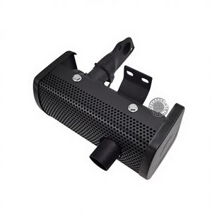 Lista Completa de Piezas de Maquinaria Agrícola Refrigerada por Aire 173F Silenciador Mini Cultivador Generador Bomba de Agua Tubo de Escape del Silenciador - Product Image 3