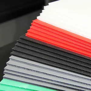 3mm 4mm 5mm 6mm White Polypropylene Sheet 9mm Polypropylene Hollow Sheet With Waterproof