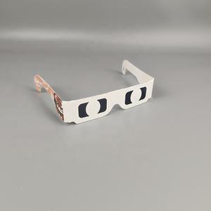 Lunettes solaires en papier unisexes avec logo personnalisé et design <span class=keywords><strong>de</strong></span> marque Lunettes d'éclipse en papier 3D - Product Image 3