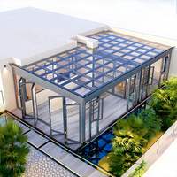 Maisons modulaires en conteneurs, mini-maisons, villas, hôtels, appartements, bureaux, bâtiments de luxe portables préfabriqués, véranda chinoise