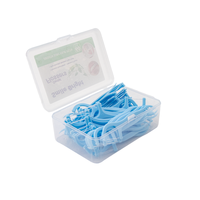 Vente chaude soins bucco-dentaires adultes fil dentaire fil dentaire aromatisé à la menthe fil dentaire cure-dents pour usage domestique