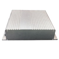 Usinage CNC 162*46 alliage d'aluminium 6063 profils anodisés IP54 boîtiers d'instruments électroniques de contrôle légers et durables