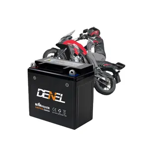 Good Quality DENEL 12V 9AH starter battery for motorcycle bateria de moto 6MF9 125cc china motorcycle battery
