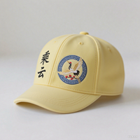 AOYOU Venta Directa a Bajo Precio, Gorra de Béisbol de Estilo Chino de Alta Calidad, 6 Piezas, con Bordado 3D de Alta Calidad