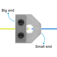 Accesorios de impresora 3D, Conector de soldador de filamento de 1,75mm, herramienta de carpintero, soldadura de filamento de empalme para todo tipo de PLA/ABS/P