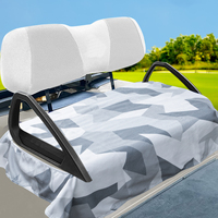 Housse de siège de voiturette de golf en microfibre, protection contre la saleté et la transpiration, séchage rapide, ajustement universel, personnalisable OEM