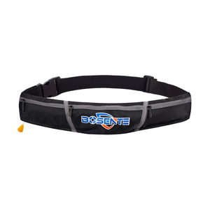BosenTe Inflatable Life Belt Three-Zipper Oxford Fabric Adult <b>Floating</b> Waist Belt For <b>Fishing</b> And Outdoor Use - Product Image 1