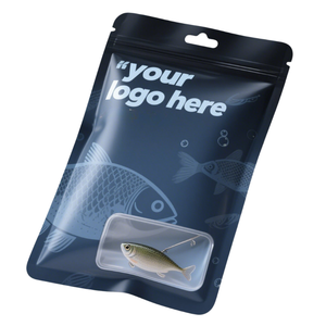 Sacs en <span class=keywords><strong>PVA</strong></span> debout avec logo imprimé personnalisé emballage en plastique <span class=keywords><strong>PVA</strong></span> avec fenêtre pour matériel de pêche à la <span class=keywords><strong>carpe</strong></span> résistant aux odeurs et à l'alimentation - Product Image 2