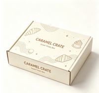 Boîte à biscuits personnalisée avec logo, en matériaux recyclés écologiques, avec séparateurs pour coupelles de sauce, emballage alimentaire en carton de qualité alimentaire pour bonbons et gâteaux