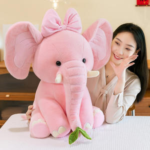 Peluche Éléphant Prince et <span class=keywords><strong>Princesse</strong></span> du Fabricant Crown Prince Princess, Doudou Apaisant pour le Sommeil, <span class=keywords><strong>Poupée</strong></span> en Peluche Animaux - Product Image 4
