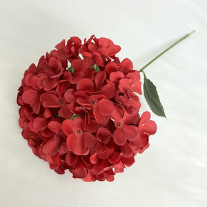 Fiori di seta artificiali dell'ortensia dei fiori delle ortensie di seta bianche di nozze YOPIN-865 - Product Image 6