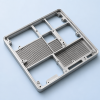 Boîtier d'équipement de laboratoire médical en aluminium CNC, boîtier d'instrument personnalisé anodisé, boîtier électronique OEM, dispositif de diagnostic