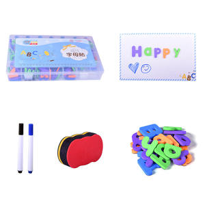 La Chine bien connue fabrication personnalisée Eva développement de lettres de l'alphabet 3D d'aimant d'intelligence - Product Image 4