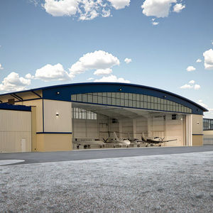 Aeroporto soluzioni di costruzione industriale in acciaio Hangar magazzino costruzione edifici in acciaio - Product Image 1