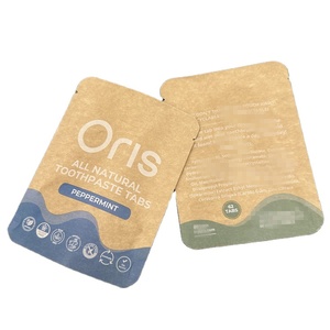 Ecologisch afbreekbare supplementenpoeder zakjes, vitaminepillen en <span class=keywords><strong>capsules</strong></span> verpakking met hersluitbare ritssluiting - Product Image 6
