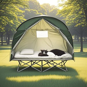 Tenda per culla impermeabile per 1 persona, tenda <span class=keywords><strong>da</strong></span> campeggio portatile pieghevole per tenda <span class=keywords><strong>da</strong></span> terra, tenda <span class=keywords><strong>da</strong></span> pesca all'aperto costruita su culla o <span class=keywords><strong>da</strong></span> usare <span class=keywords><strong>da</strong></span> solo - Product Image 5