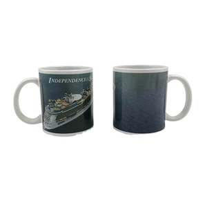 แก้วกาแฟเซรามิกพิมพ์โลโก้รักษ์โลกพร้อมโฆษณา - Product Image 1