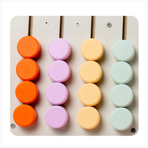 Wholesale Creative <strong>Logical</strong> <strong>Thinking</strong> <strong>Training</strong> Concentration Teaching Aids Four Colors Game Montessori Wooden Educational Toys - Product Image 6