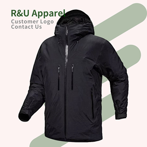Veste isolée rembourrée de duvet Veste pour homme Coutures entièrement scellées Sans couture Automne Extérieur Imperméable Haute performance - Product Image 4