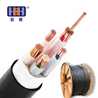 YJV 3*4+2*2.5 Niederspannungs-Kupferleiter PVC/XLPE-Isoliertes Stromverteilungskabel ISO9001/CCC für 90°C