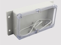 Scatola di derivazione elettronica in plastica ABS impermeabile 158*90*46mm con coperchio trasparente