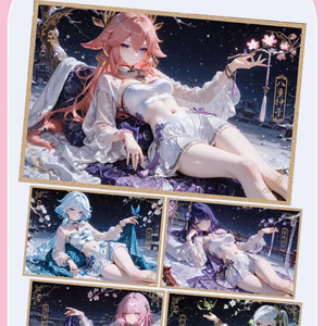 การ์ดสะสม LotusDream A5 WAIFU รุ่นใหม่ล่าสุด การ์ดสะสมหายาก งานศิลปะ การ์ดเกมปาร์ตี้สำหรับสาวๆ ของขวัญสำหรับงานอดิเรก - Product Image 3