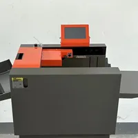 Machine à plier et à plisser numérique entièrement automatique CG337, type écran tactile, alimentation par aspiration, garantie 1 an