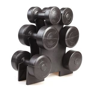 Toptan VIGFIT Dayanıklı 12kg Çimento Dambıl Seti, Evde Spor Salonu Güç Antrenmanı Egzersizi için Standlı - Product Image 4