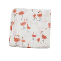 Couverture d'emmaillotage pour bébé en coton de bambou recyclé, écologique, douce et respirante, personnalisable avec logo OEM ODM, vente en gros