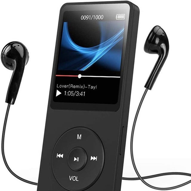 X02 MP3 Player 1.8 Inch MP3 Music Player Type-C Portable Walkmen BT V5.4 E-Books Recording Sports FM Radio Music Player