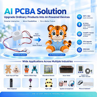 Solution matérielle IA pour jouets intelligents avec WiFi et BLE pour usines de peluches, offrant un micrologiciel PCBA personnalisé et un support de production