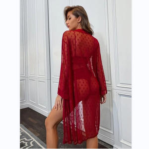 Yetişkin kadın kızlar için pijama bayanlar tasarım ipek gecelik rahat Costom kadınlar için nedensel seksi Nighty ipek pijama Set - Product Image 5