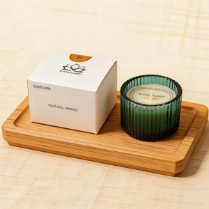 Lilin Aroma Melati 100% Organik Alami Murni 25g Buatan Tangan Vegan Ramah Lingkungan dalam Stoples Kaca Grosir Aromaterapi Bunga - Product Image 1