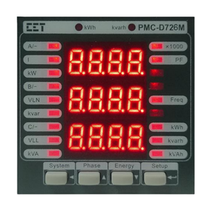 LC/LED มิเตอร์ไฟฟ้าติดแผง3P3W <span class=keywords><strong>3P4W</strong></span> 3เฟส72*72ขนาด RS485อเนกประสงค์สำหรับการจัดการพลังงาน - Product Image 6
